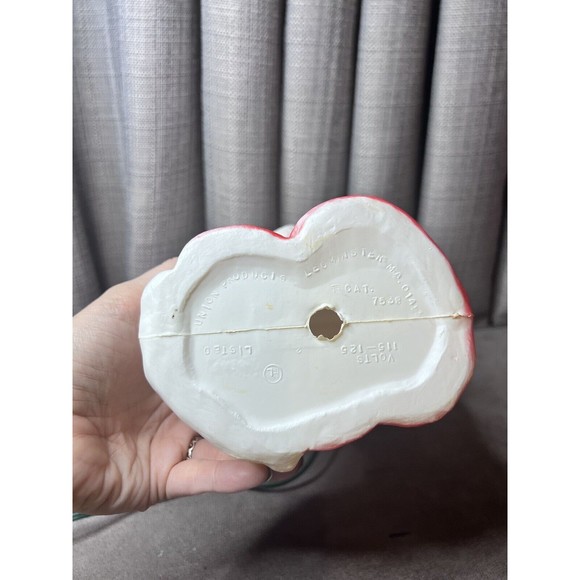 Santa Christmas Blow Mold VTG Union Products 1968 Cord Read Works 14” - Picture 13 of 15